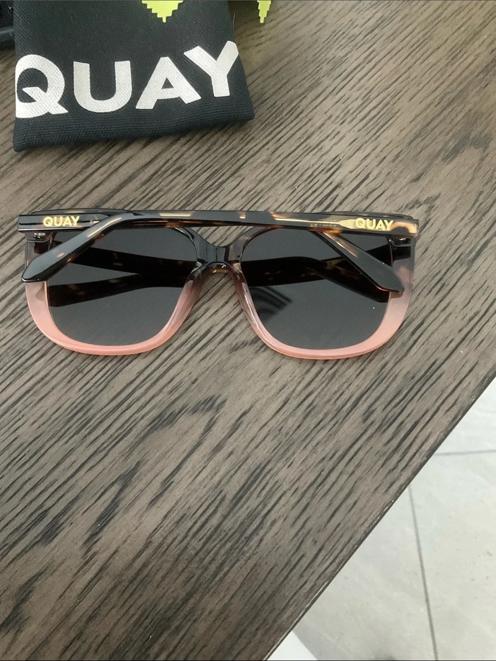 Quay Australia Ever After 125  tortoise Frame Sunglasses